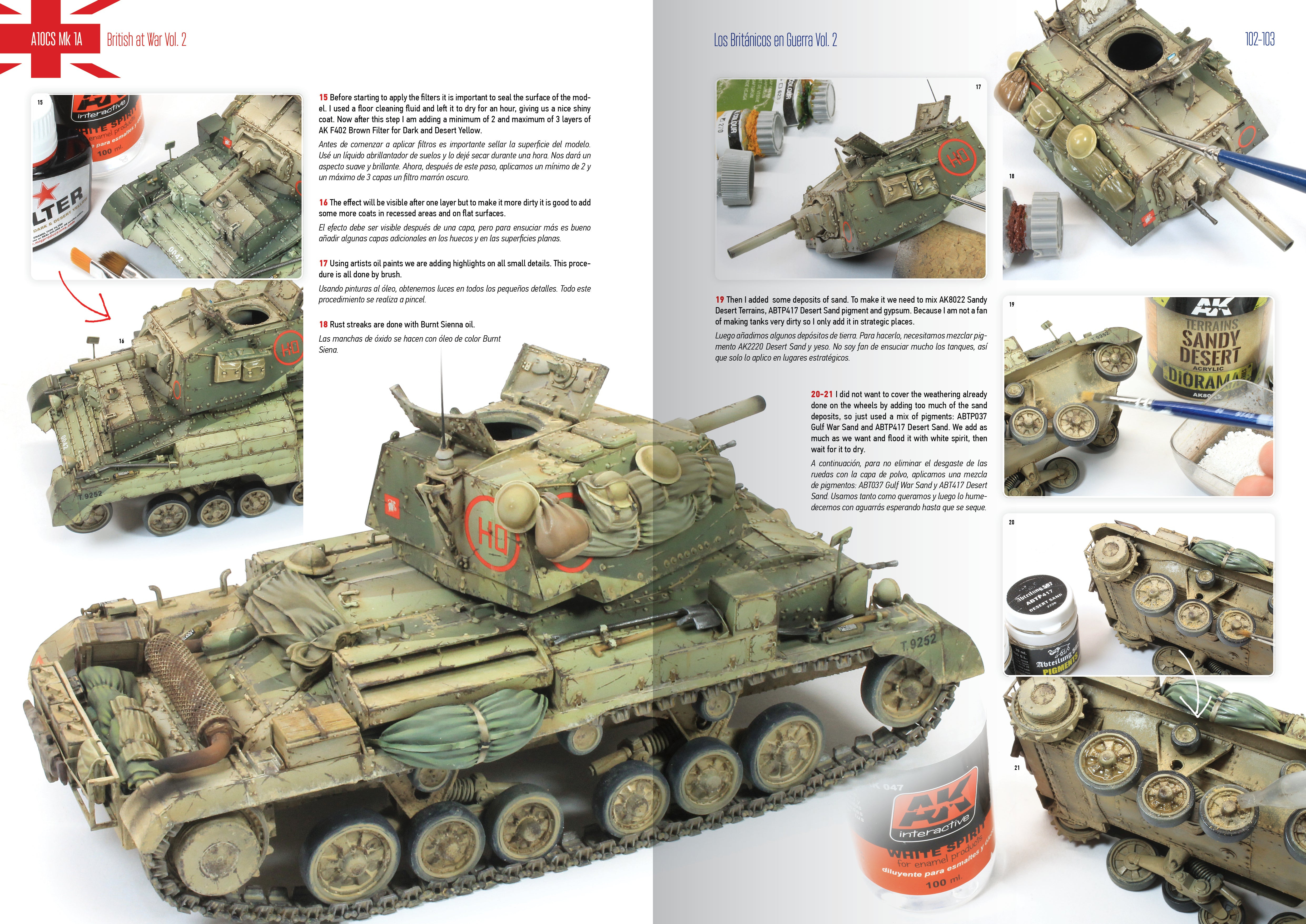 AK Interactive British At War Vol.2 Bilingual | 8435568326477