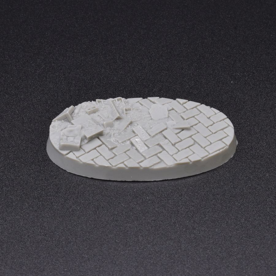 Gamers Grass Resin Bases - Urban Warfare - Oval 60mm (x4) | 738956789761