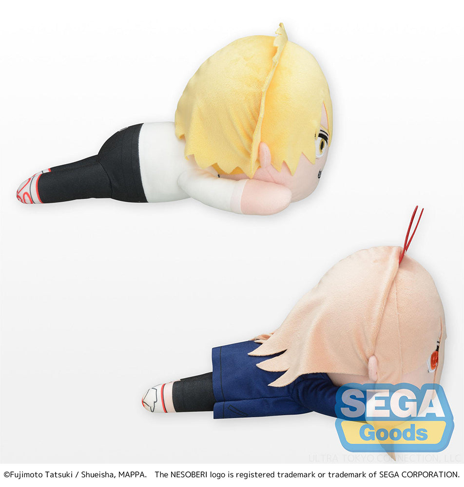 Chainsaw Man Series Denji & Power Nesoberi (Lay-Down) MEJ Plush | 4580779510970