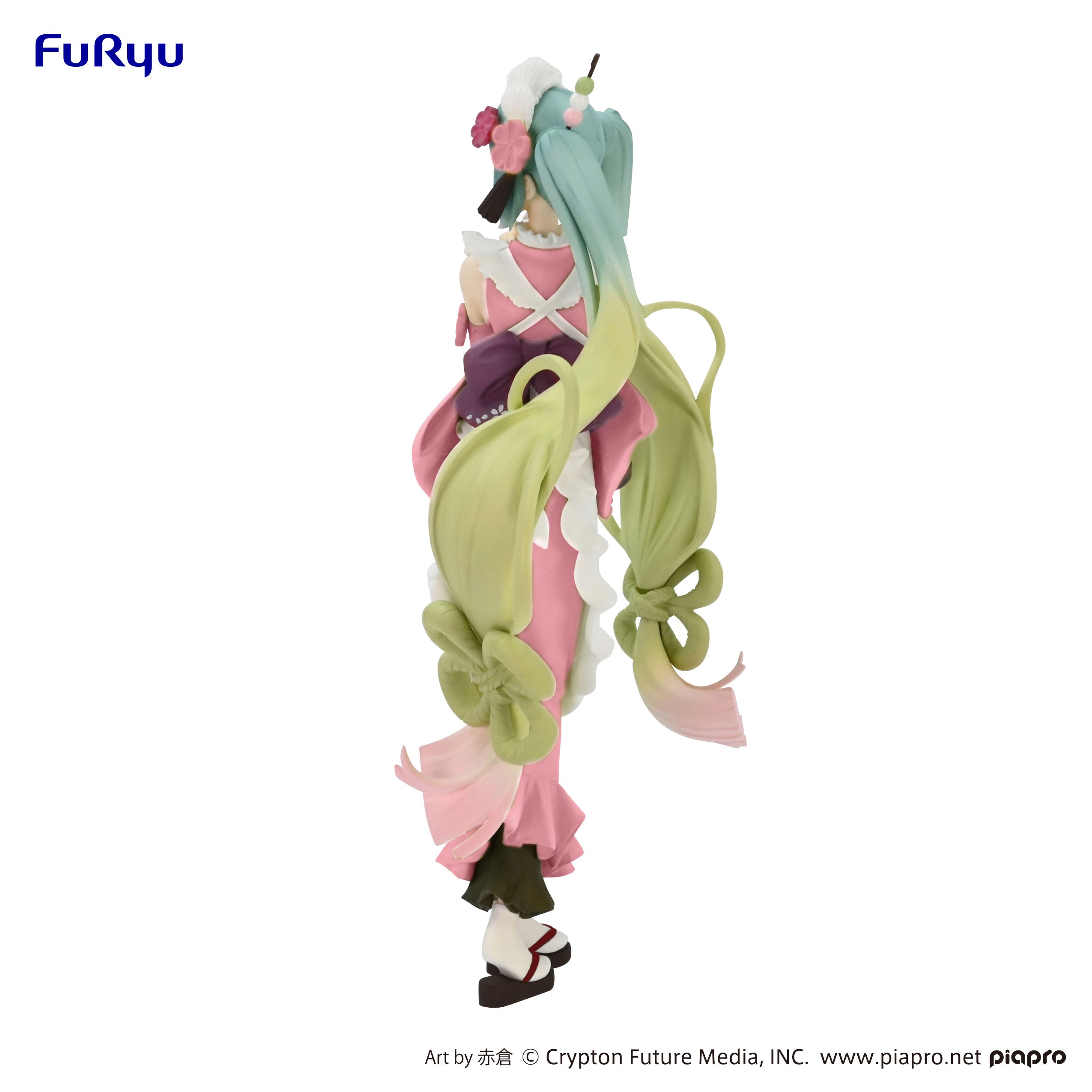 Hatsune Miku Series Matcha Green Tea Parfait/Another Color Ver. Exceed Creative Figure | 4580736402911
