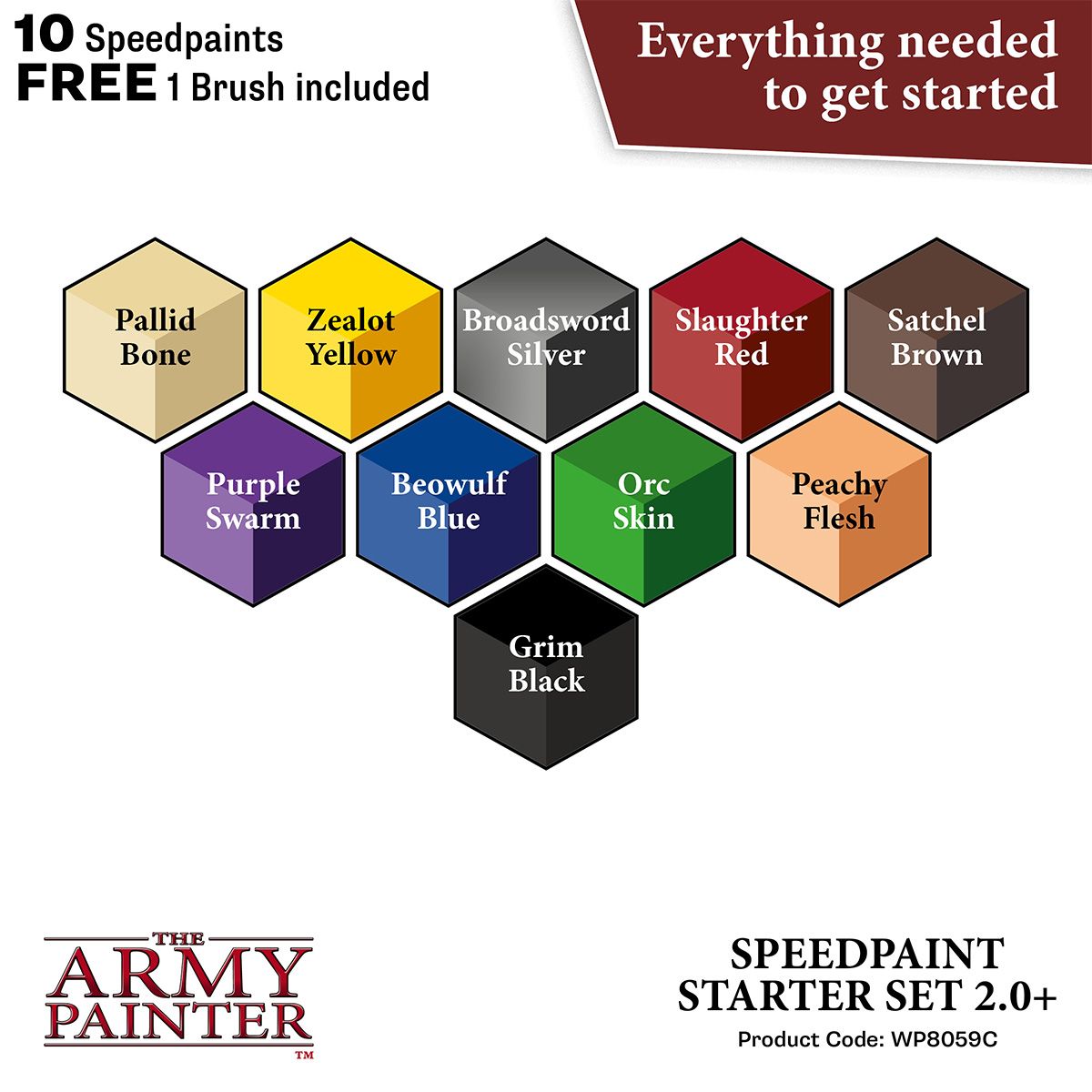 Army Painter Speedpaint Starter Set 2.0 | 5713799805903