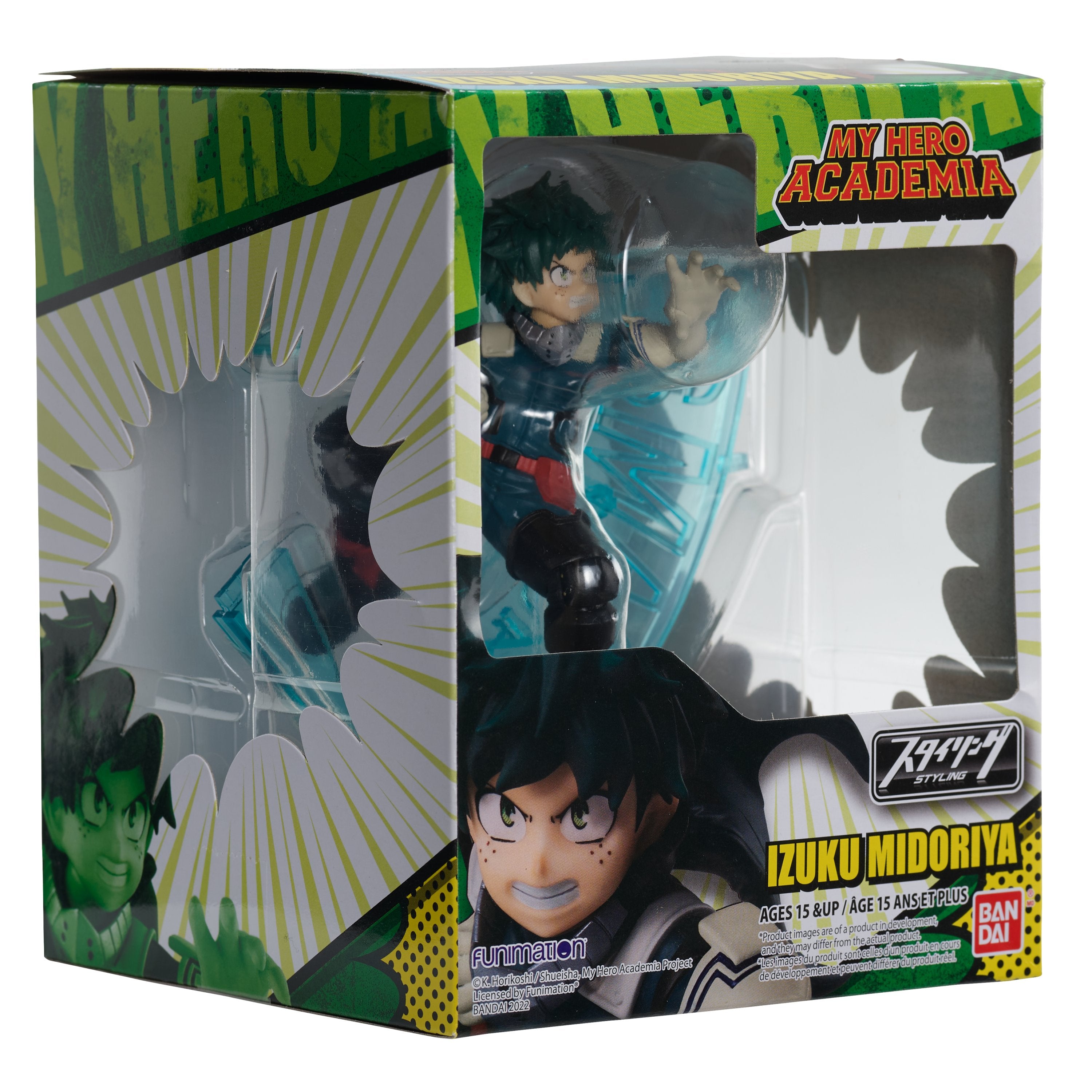 Bandai My Hero Academia – Styling Series: Izuku Midoriya | 4555787832