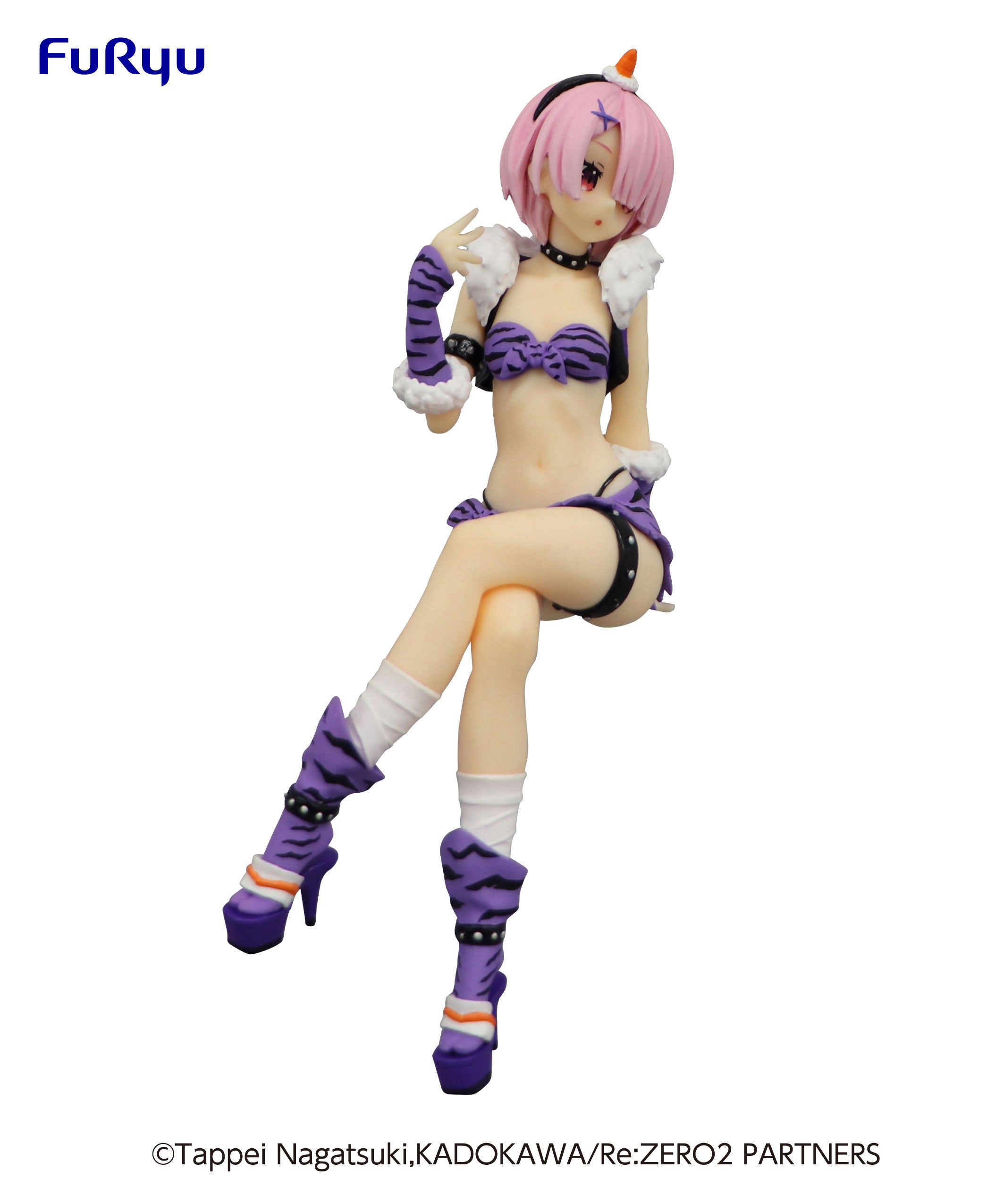 Re:Zero Starting Life in Another World Series Noodle Stopper Figure-Ram・Demon Costume・Another Color Ver.- | 4580736400399