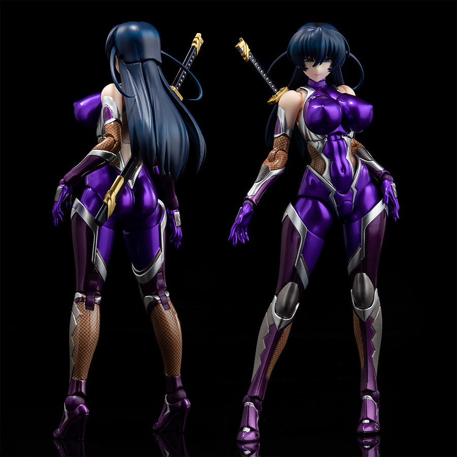 Taimanin Series Second Axe Hentai Action Asagi Igawa Metallic Color Ver. Figure | 4589802771081
