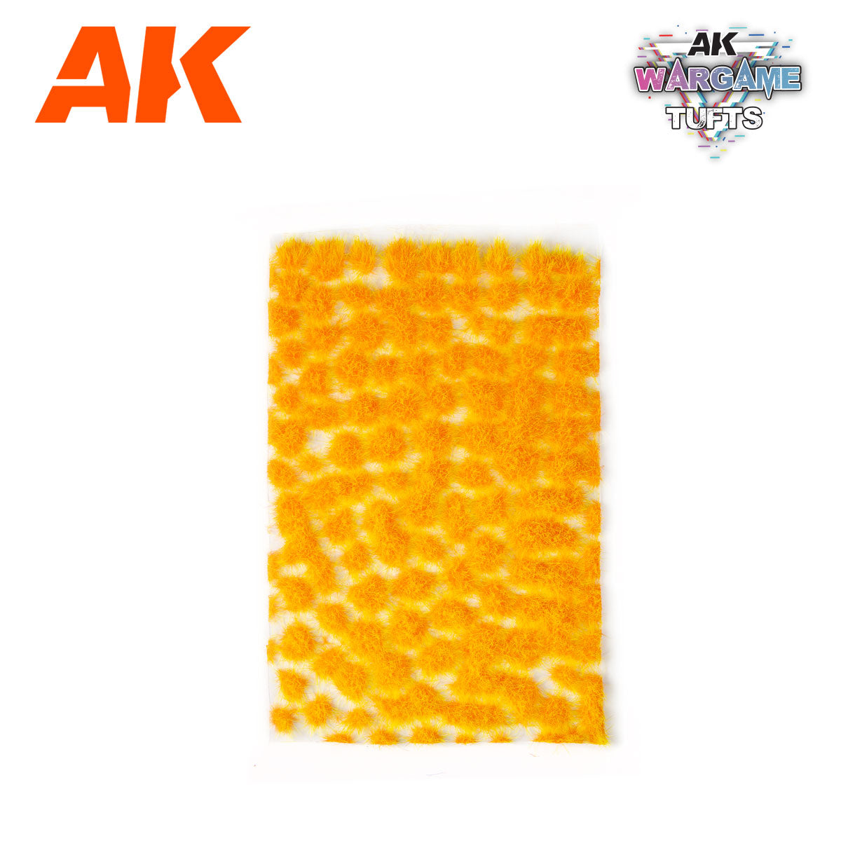 AK Interactive Orange & Yellow Wargame Tufts 4.5mm | 8435568331136