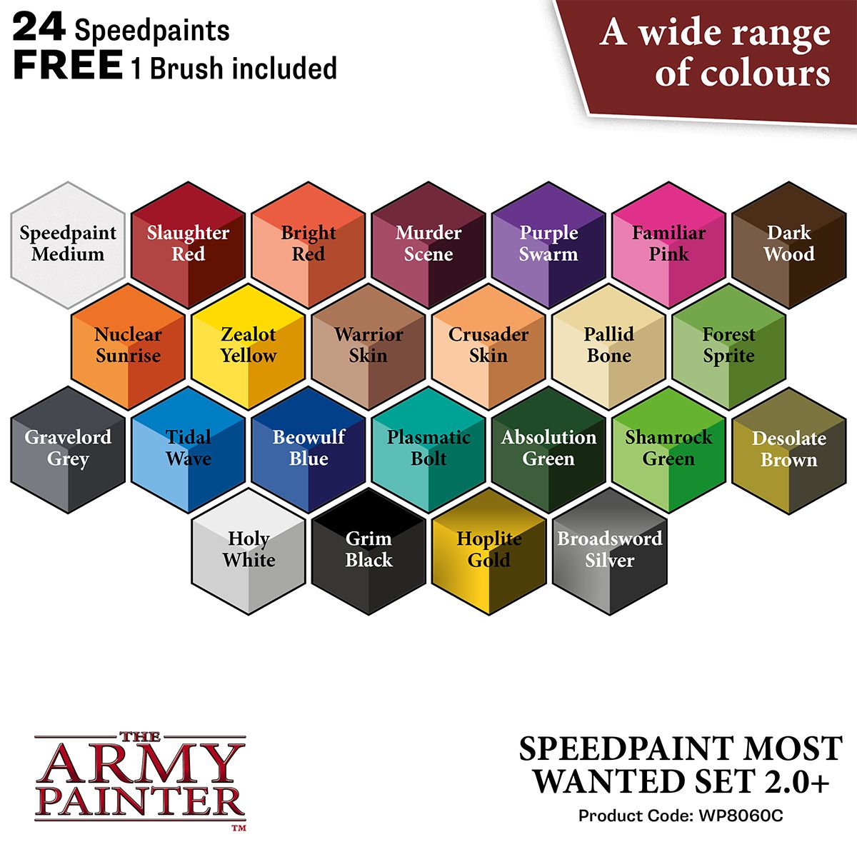 Army Painter Speedpaint Most Wanted Set 2.0 | 5713799806009