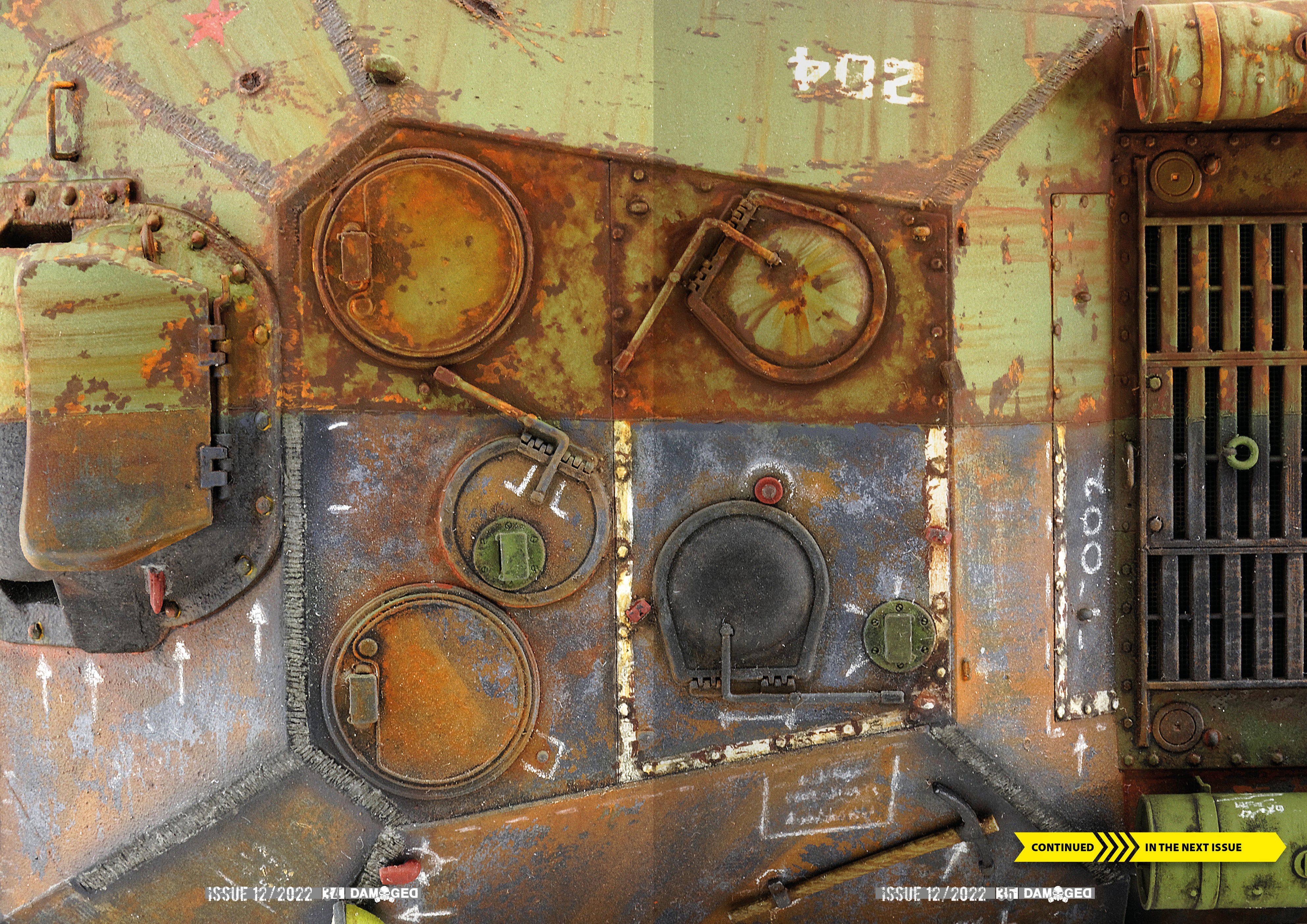 Abteilung502 DAMAGED, Worn and Weathered Models Magazine - 12 (English) | 8435568329065