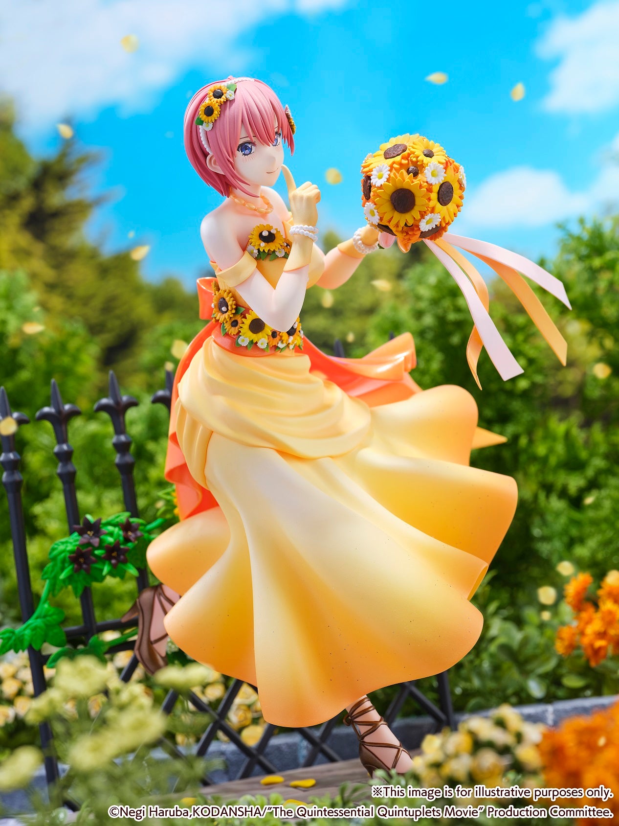 eStream Ichika Nakano -Floral Dress Ver.-(SHIBUYA SCRAMBLE FIGURE) | 4580769941029
