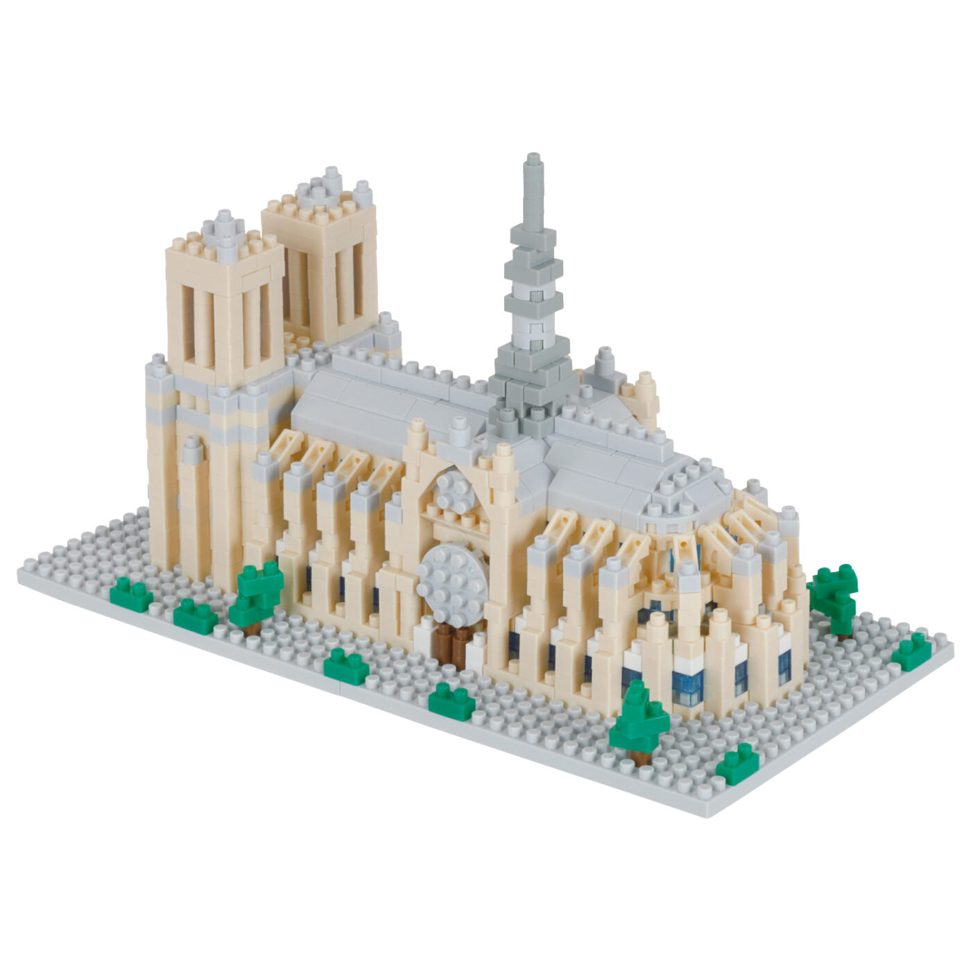 Nanoblock Sight to See Series Notre Dame Cathedral "World Famous Buildings" | 4972825219416