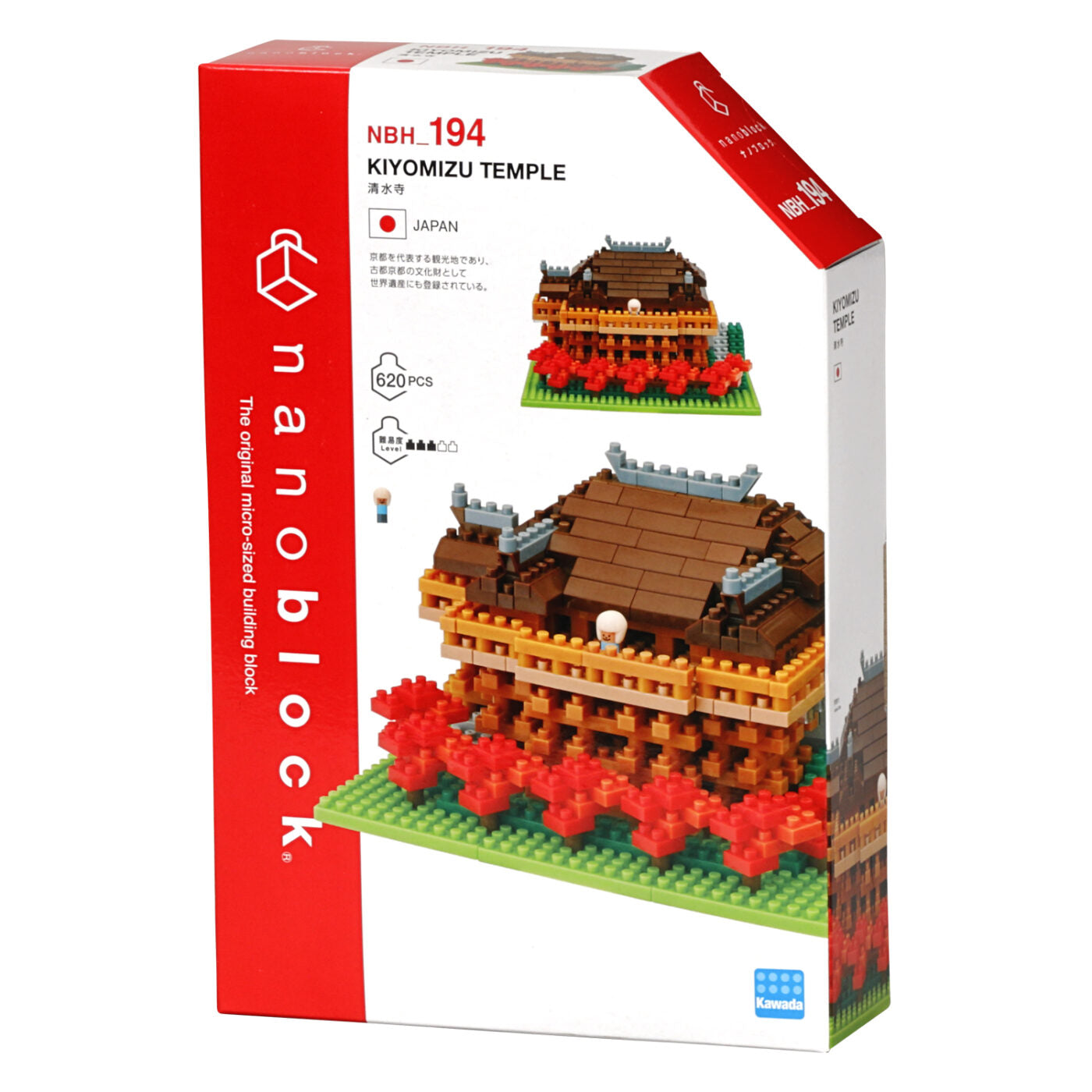 Nanoblock Sight to See Series Kiyomzu Temple "World Famous Buildings" | 4972825216088