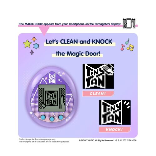 Bandai Tamagotchi Collaboration, Purple "Tiny Tan x Tamagotchi" | 045557888664