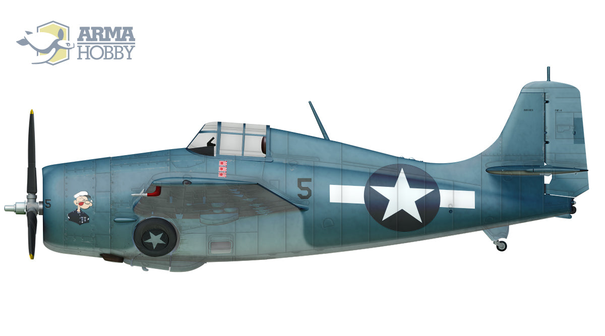 Arma Hobby 1/72 F4F-4 Wildcat Model Kit | 5902734373366