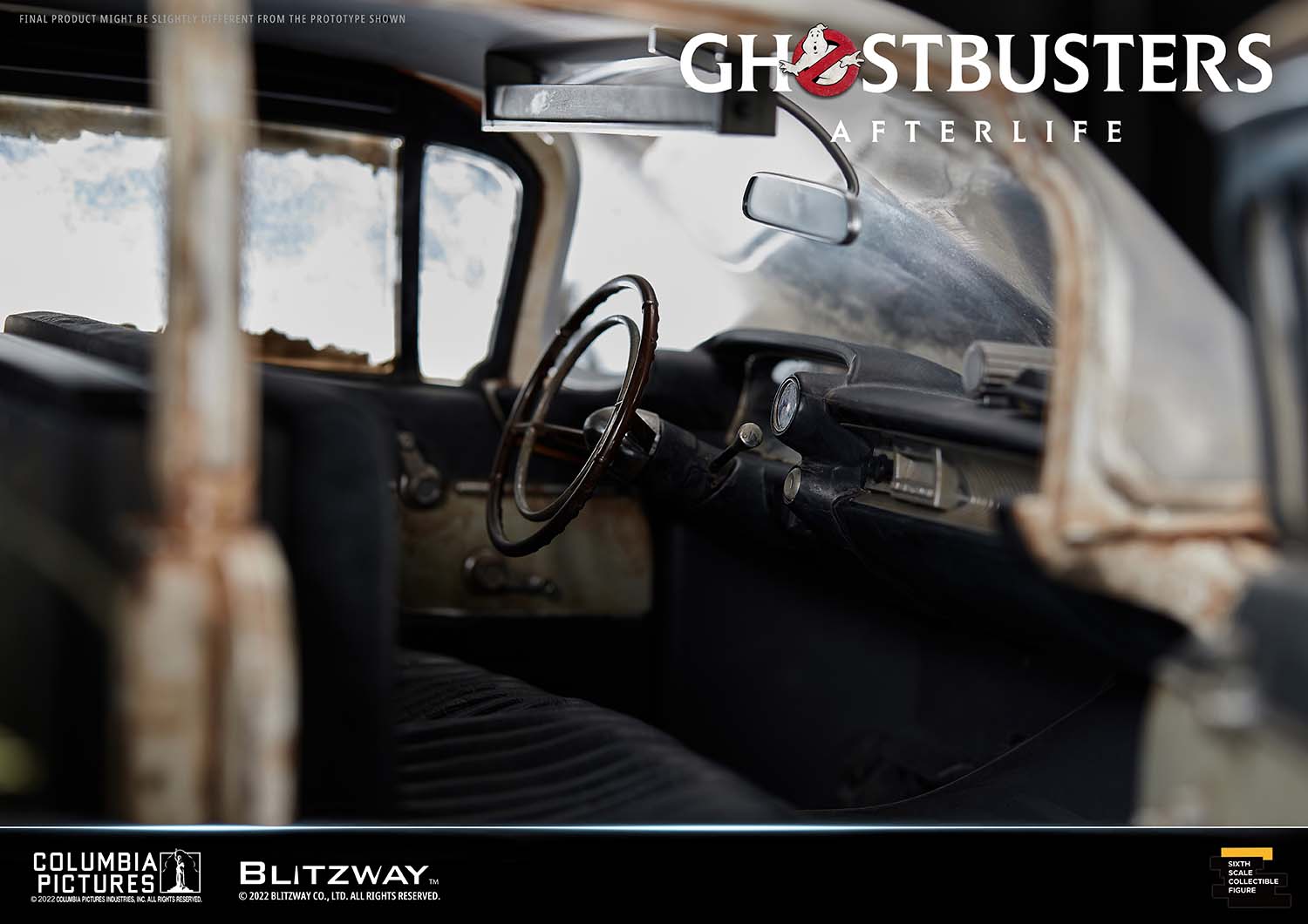 Blitzway 1/6 Scale Vehicle ECTO-1 "Ghostbusters: Afterlife" | 8809321479593