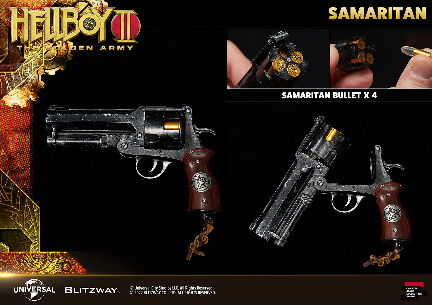 Blitzway 1/4 Superb Scale Statue "Hellboy II: The Golden Army" | 8809321479579