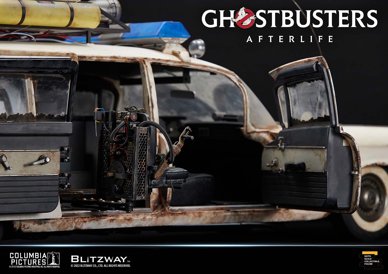 Blitzway 1/6 Scale Vehicle ECTO-1 "Ghostbusters: Afterlife" | 8809321479593
