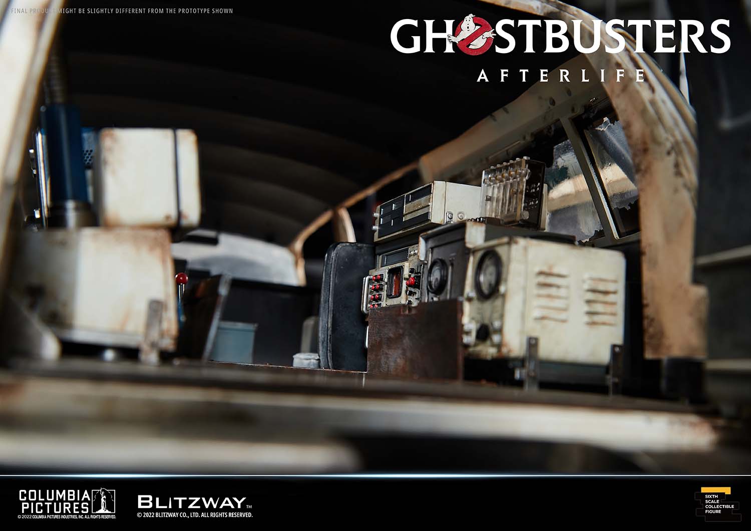 Blitzway 1/6 Scale Vehicle ECTO-1 "Ghostbusters: Afterlife" | 8809321479593
