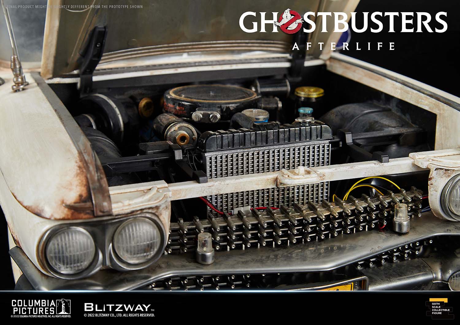 Blitzway 1/6 Scale Vehicle ECTO-1 "Ghostbusters: Afterlife" | 8809321479593