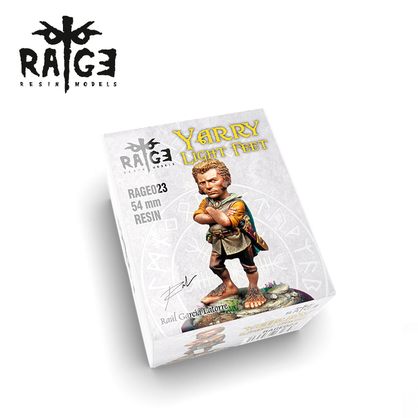 AK Interactive Yarry, Light Feet (54mm)