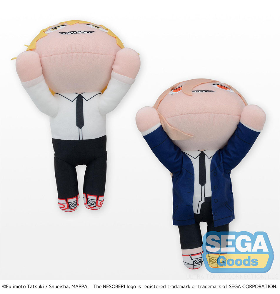 Chainsaw Man Series Denji & Power Nesoberi (Lay-Down) MEJ Plush | 4580779510970