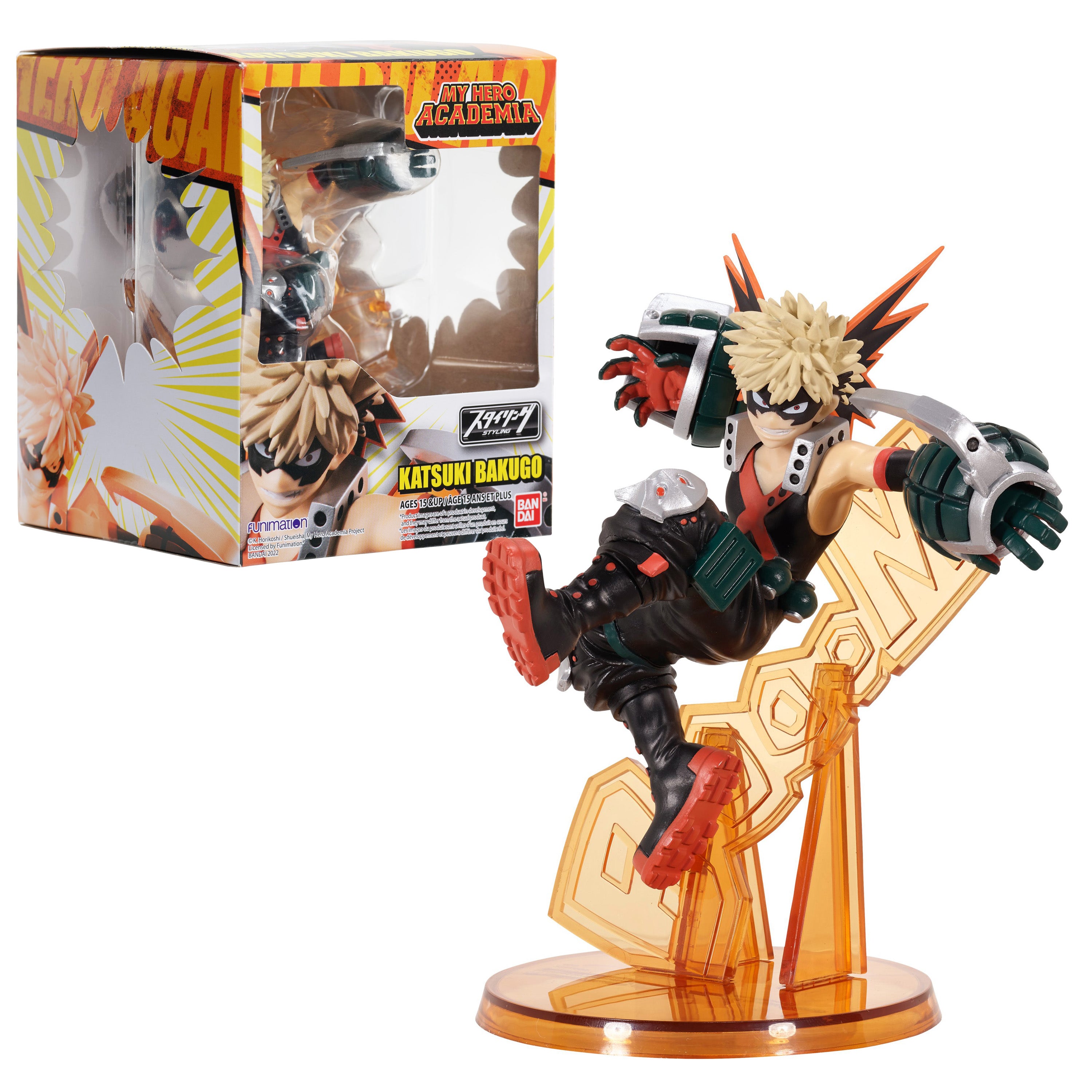 Bandai My Hero Academia – Styling Series: Katsuki Bakugo | 4555787831
