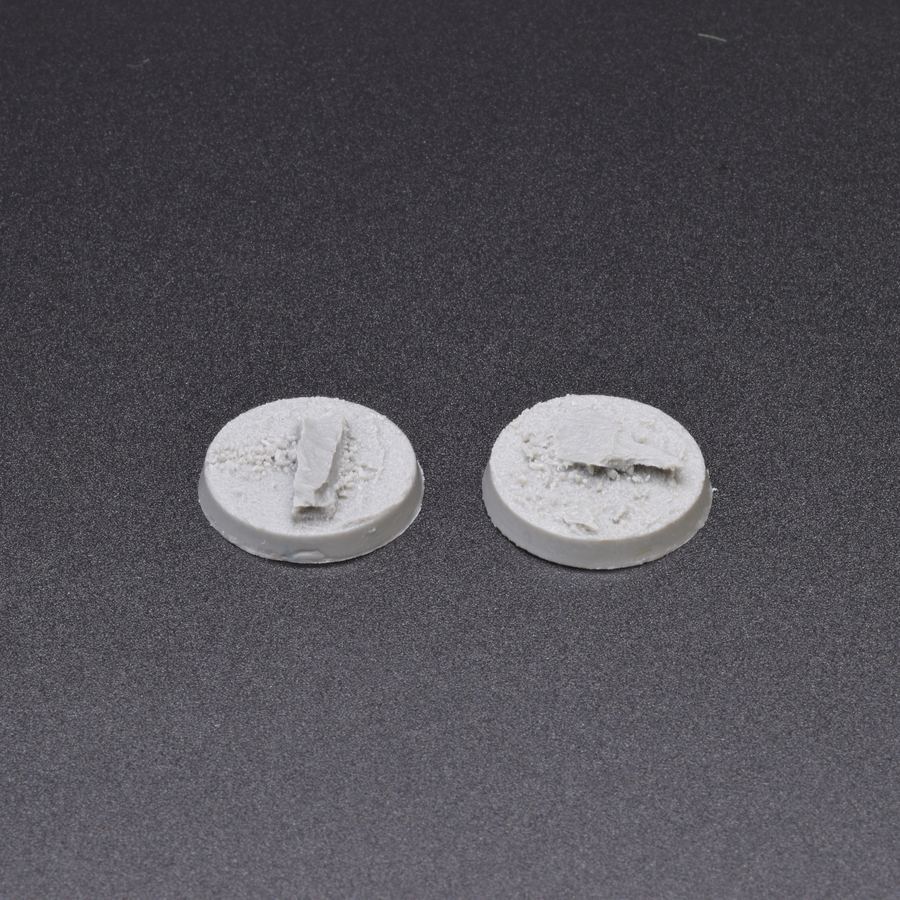 Gamers Grass Resin Bases - Rocky Fields - Round 25mm (x10) | 738956789464