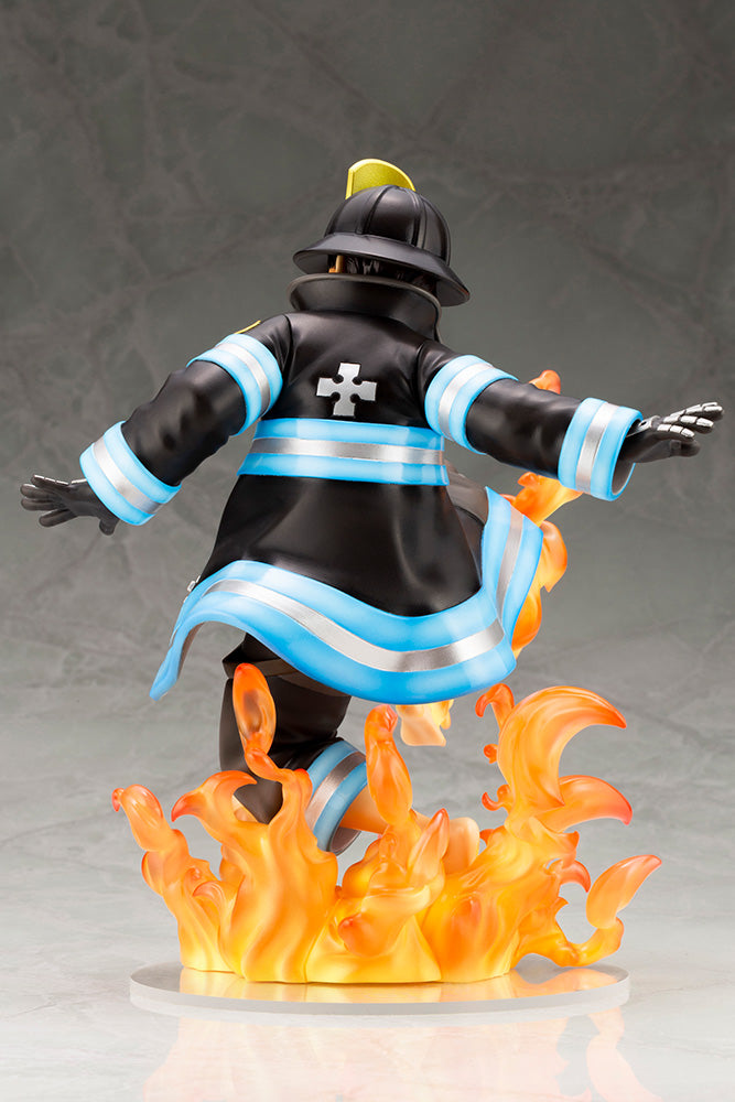 Kotobukiya 1/8 Artfx J Shinra Kusakabe Fire Force, Pre-painted PVC Statue | 190526020351