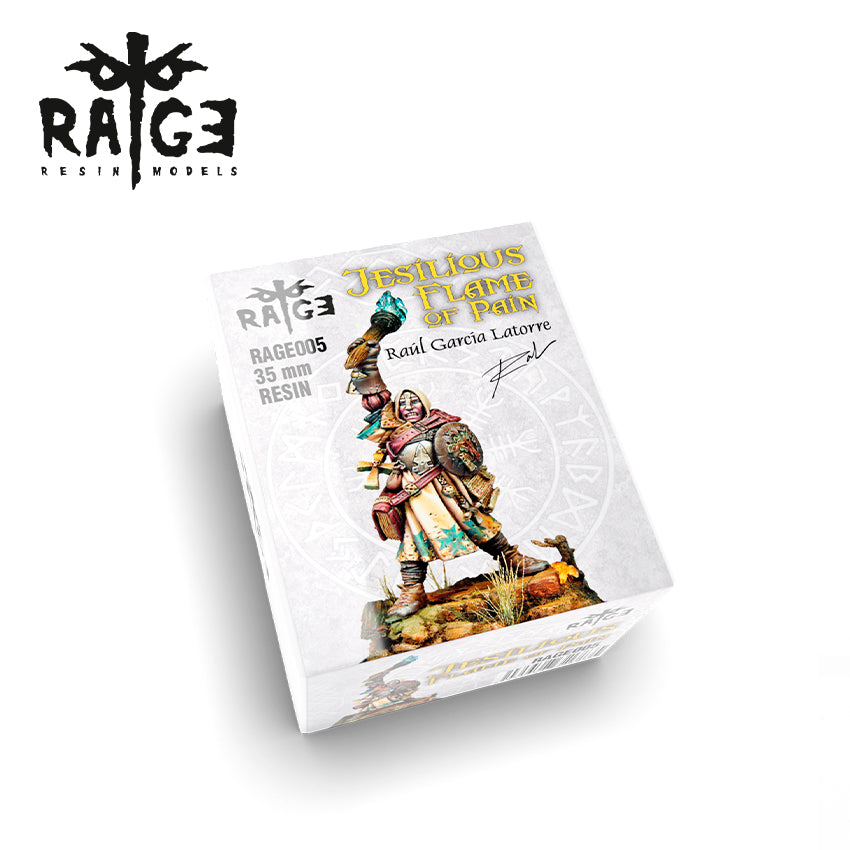 AK Interactive Jesilious, Flame of Pain (35mm) | 8435568326835