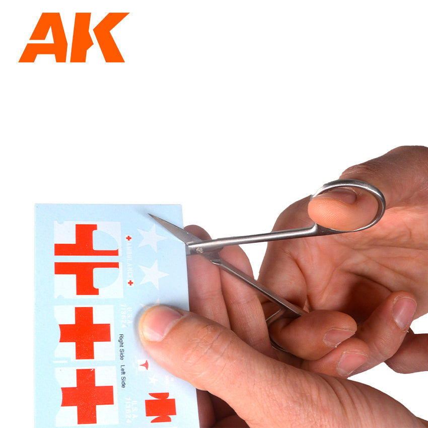 AK Interactive Scissors Straight (Special Decals and Paper) | 8435568326774
