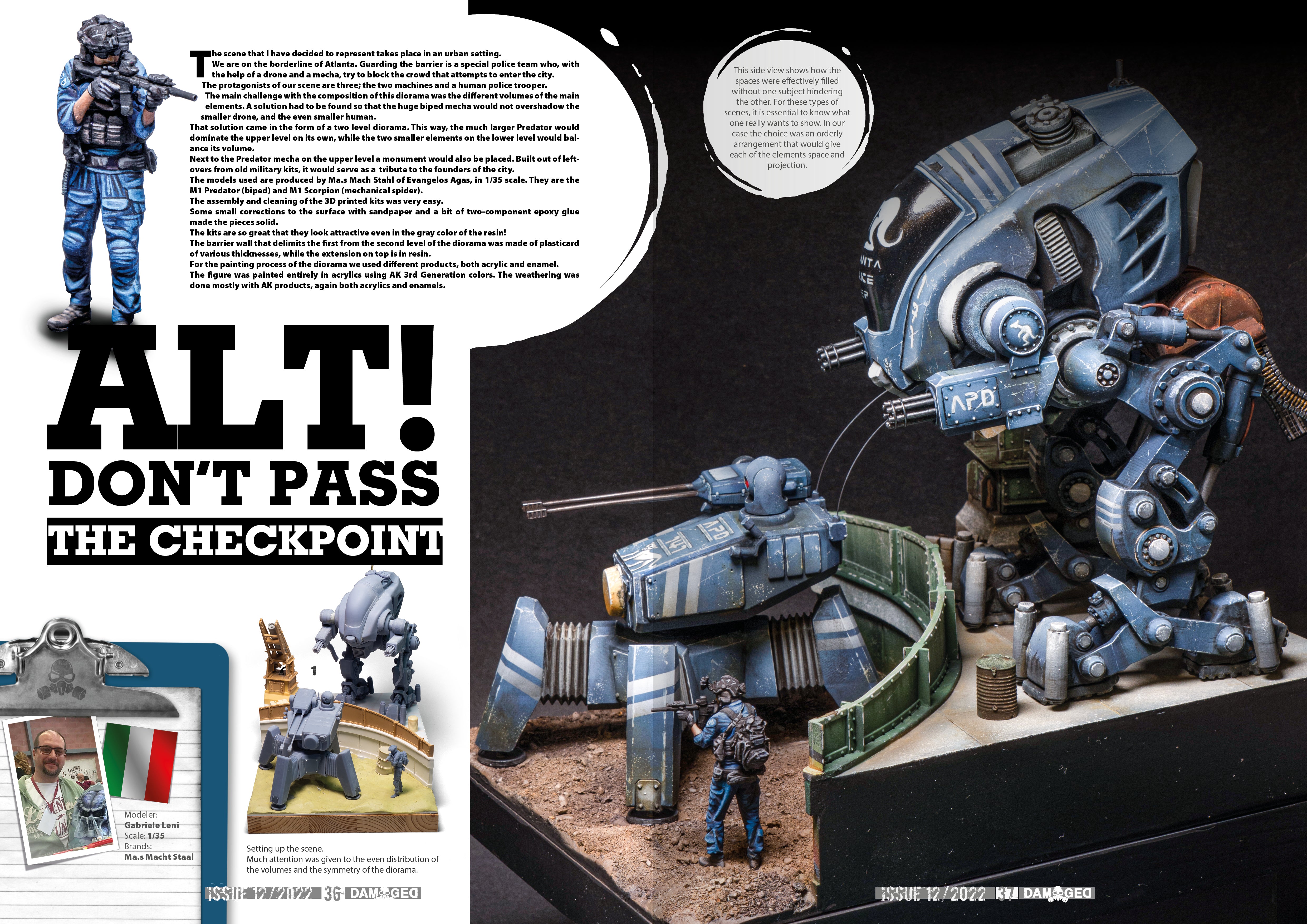 Abteilung502 DAMAGED, Worn and Weathered Models Magazine - 12 (English) | 8435568329065