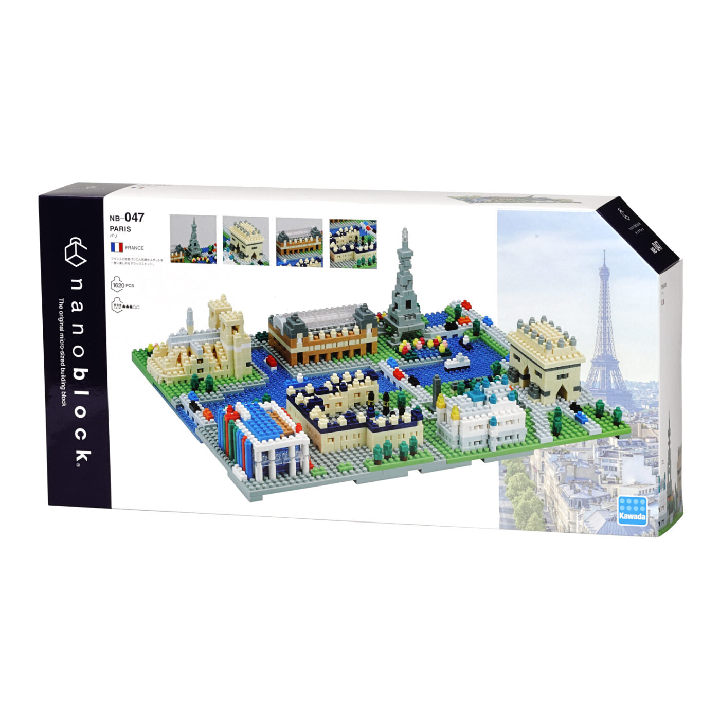 Nanoblock Advanced Hobby Series Paris "World Famous Cities" | 4972825215487