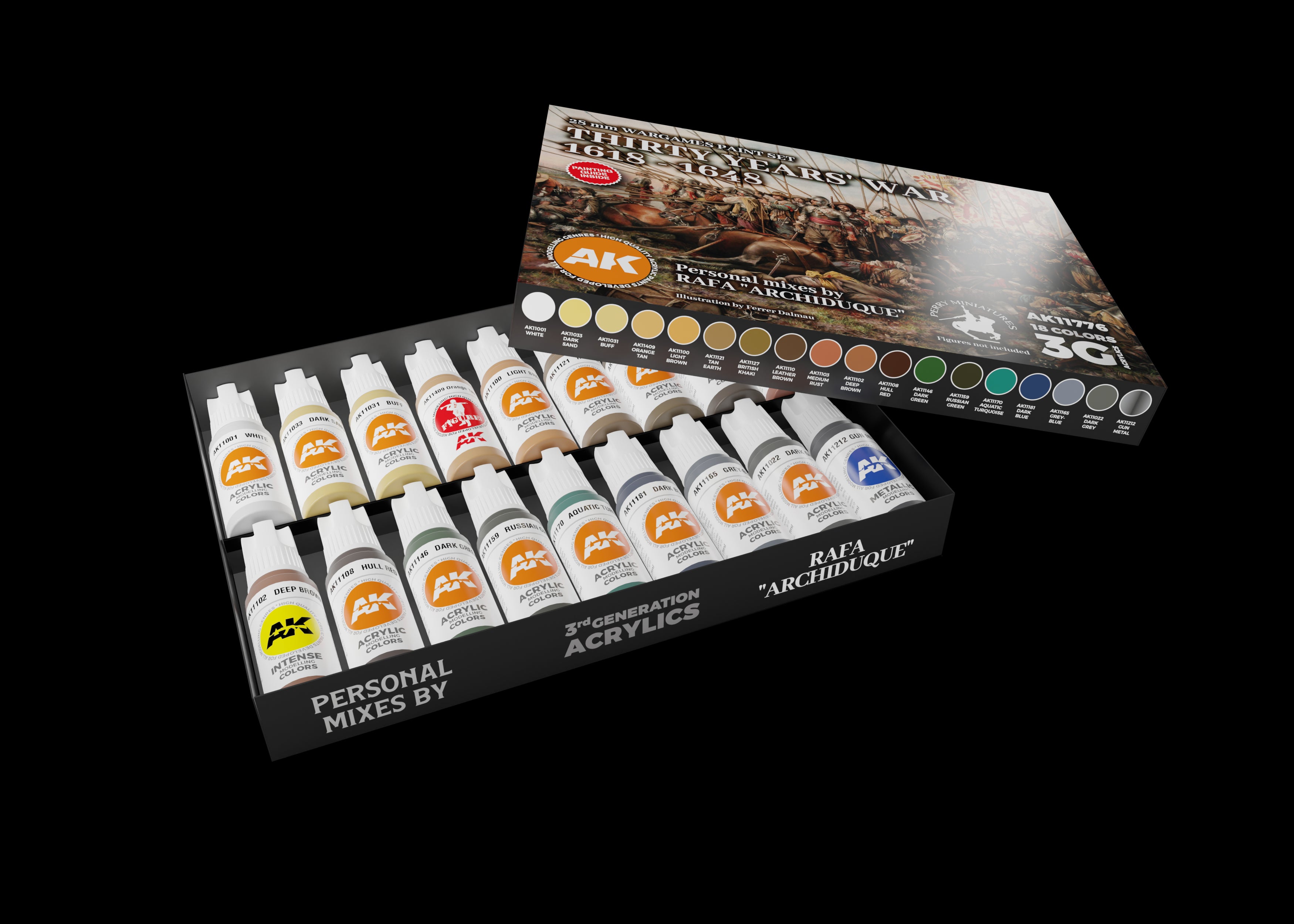 AK Signature Set Thirty Years War 1618-1648 Archiduque | 8435568334212