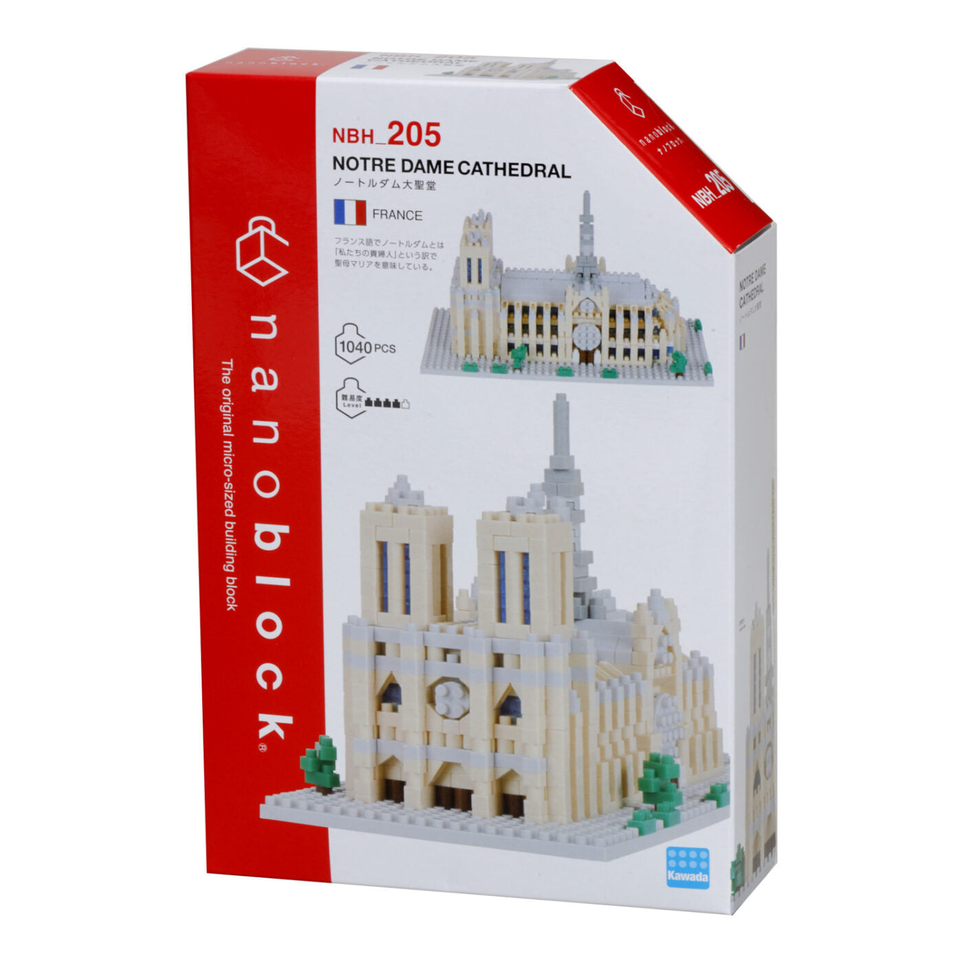 Nanoblock Sight to See Series Notre Dame Cathedral "World Famous Buildings" | 4972825219416