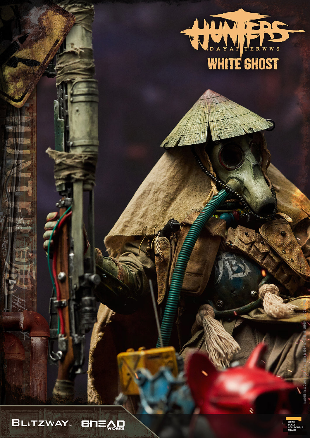 Blitzway 1/6 White Ghost "HUNTERS : Day After WWlll", Action Figure | 8809321479562