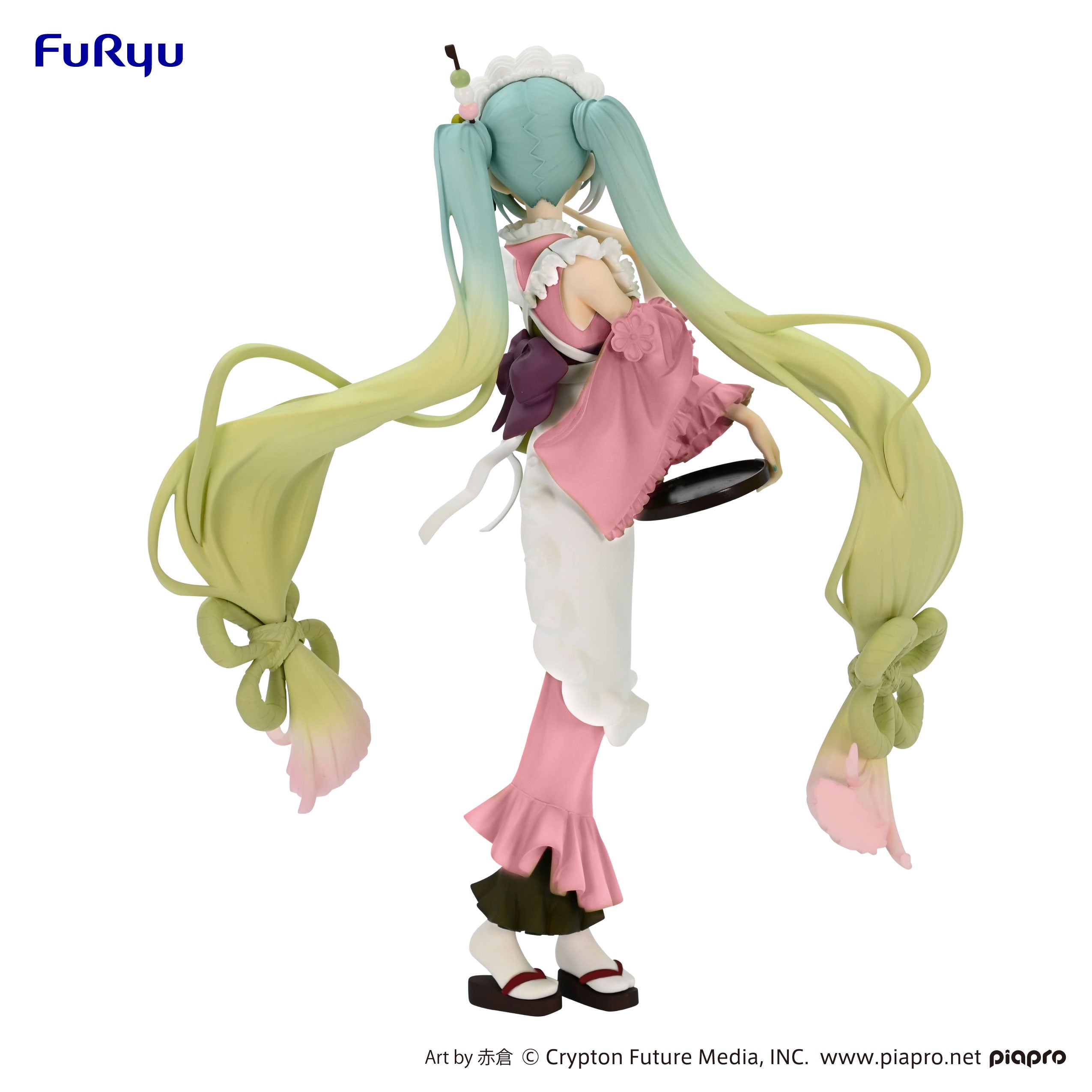 Hatsune Miku Series Matcha Green Tea Parfait/Another Color Ver. Exceed Creative Figure | 4580736402911