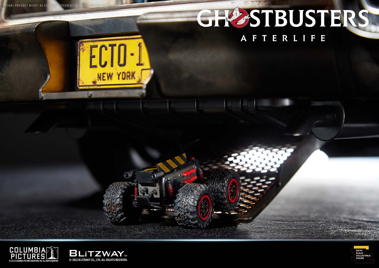 Blitzway 1/6 Scale Vehicle ECTO-1 "Ghostbusters: Afterlife" | 8809321479593