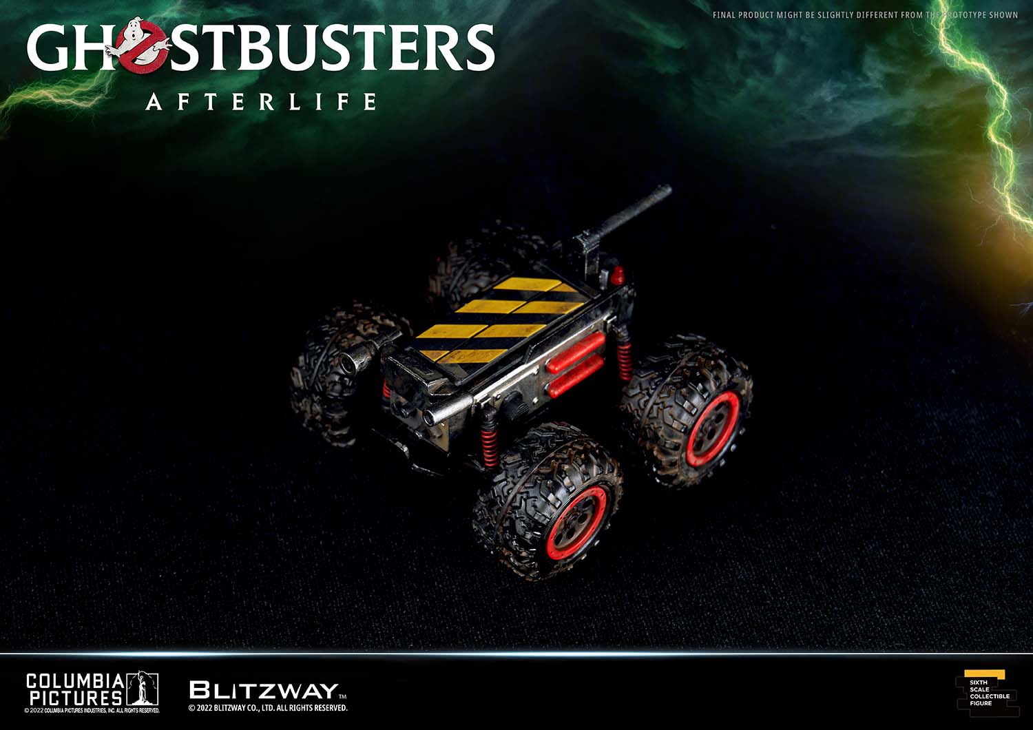 Blitzway 1/6 Scale Vehicle ECTO-1 "Ghostbusters: Afterlife" | 8809321479593