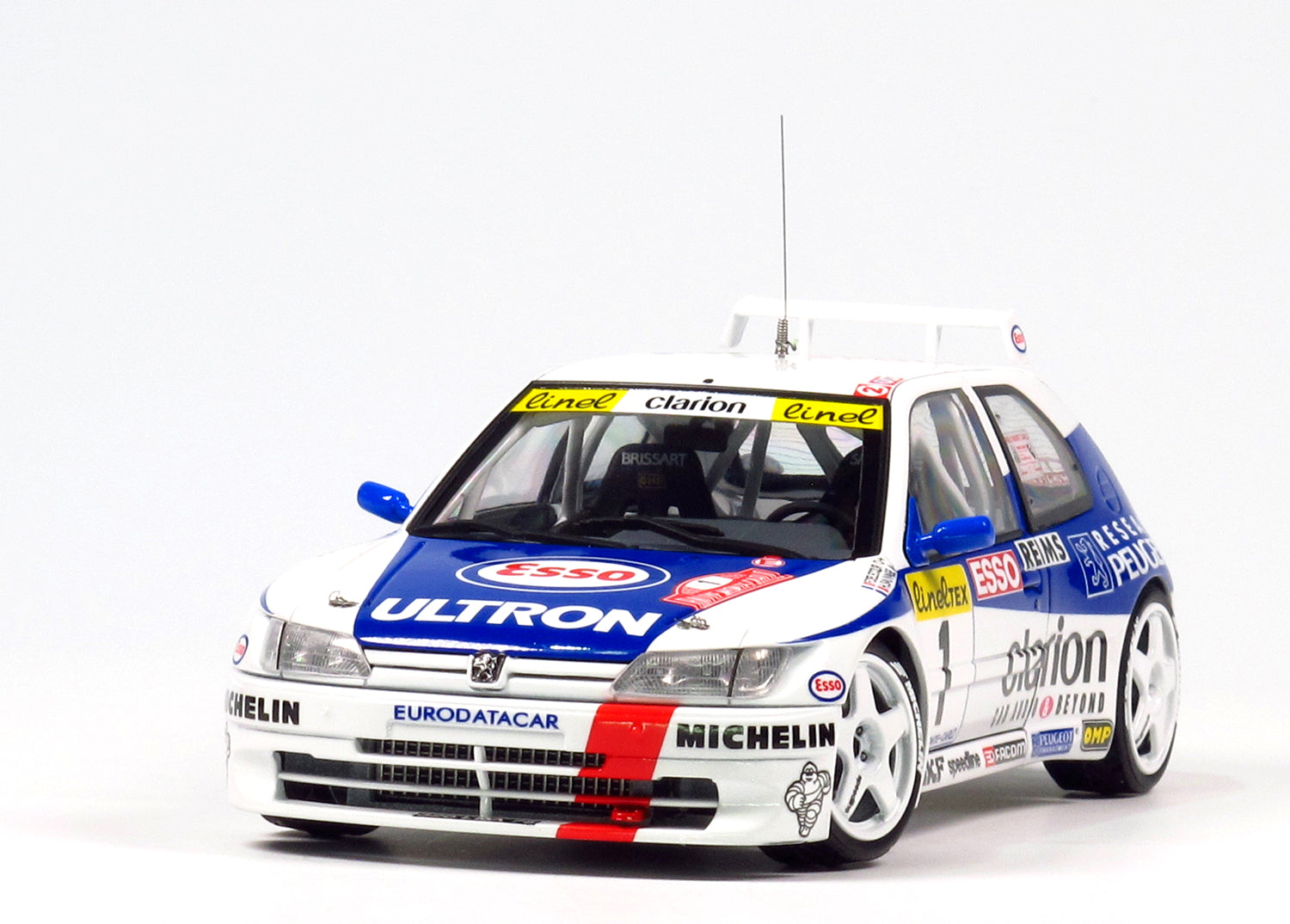 Platz NuNu 1/24 PEUGEOT 306 MAXI 1996 Monte Carlo Rally with Masking Sheet | 4545782078480