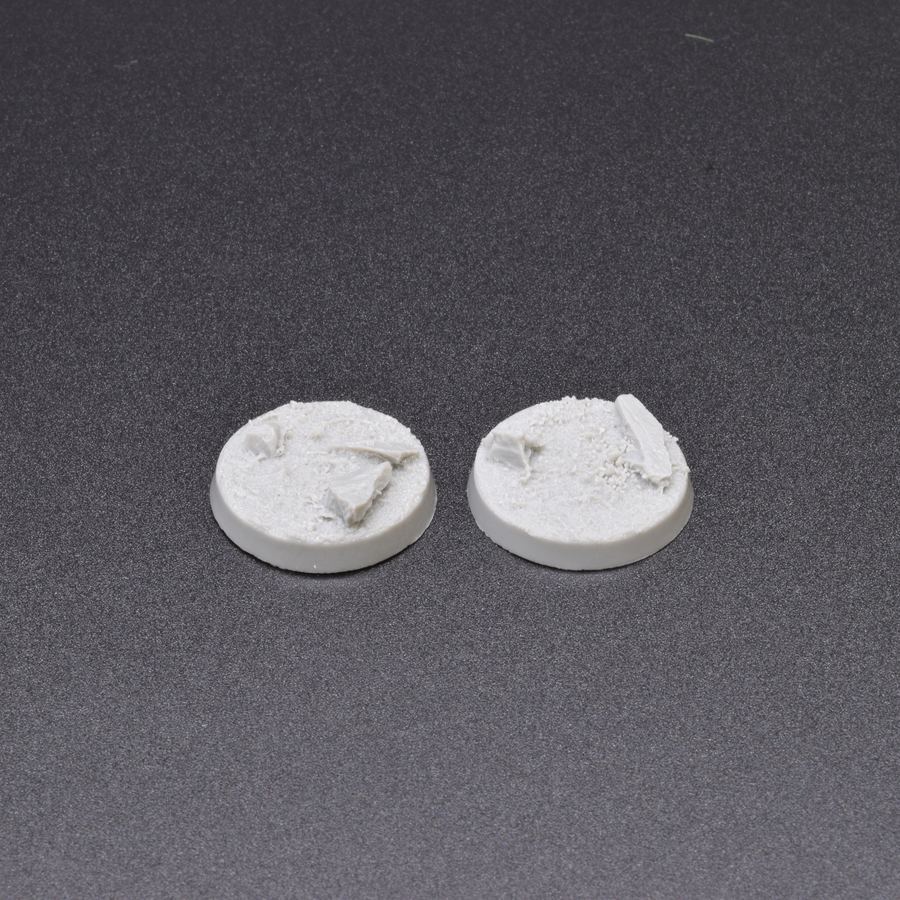 Gamers Grass Resin Bases - Rocky Fields - Round 25mm (x10) | 738956789464