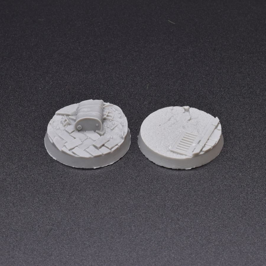 Gamers Grass Resin Bases - Urban Warfare - Round 32mm (x10) | 738956789716