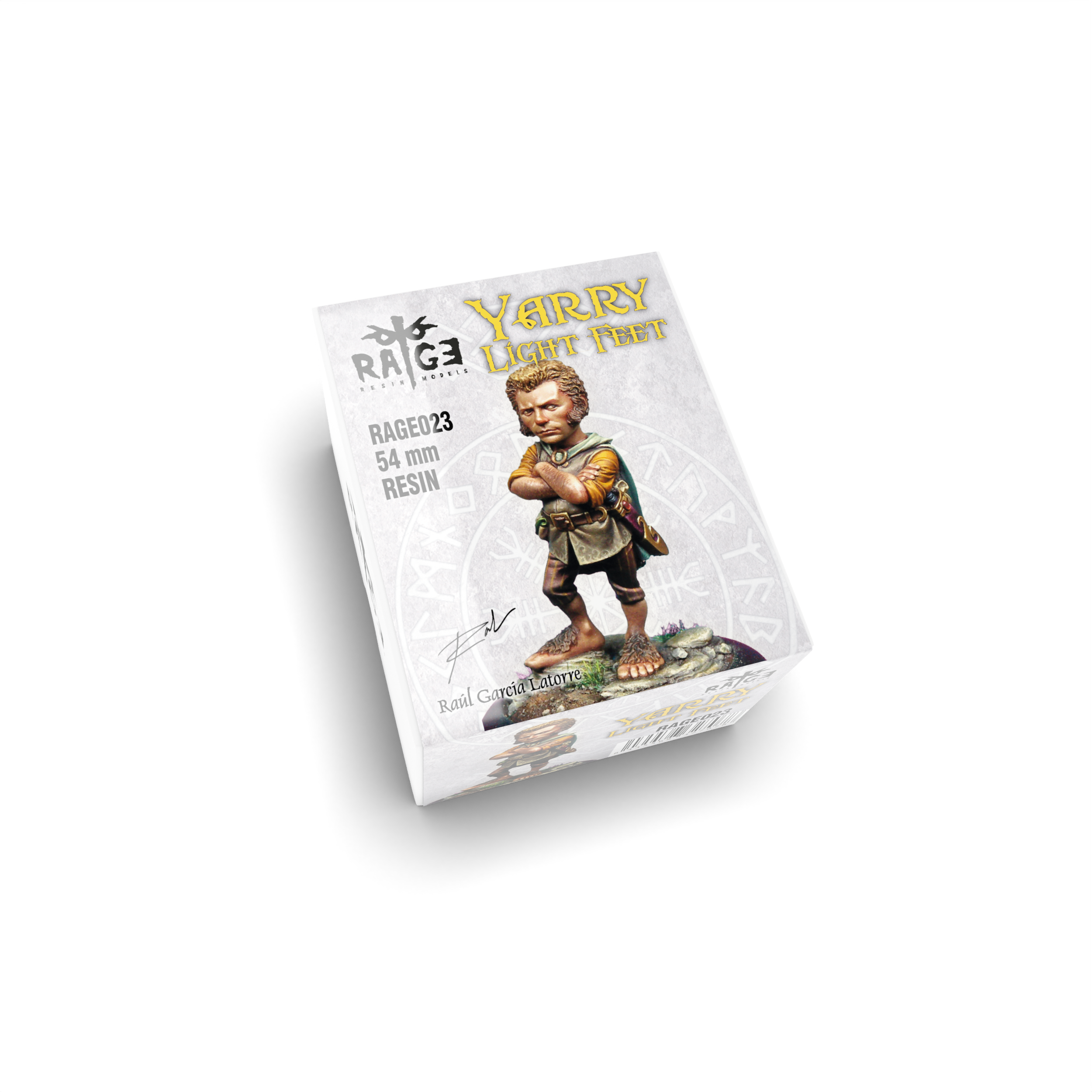 AK Interactive Yarry, Light Feet (54mm)