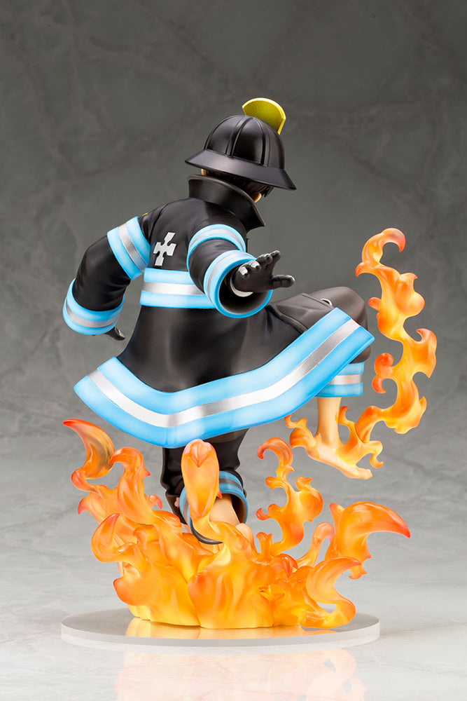 Kotobukiya 1/8 Artfx J Shinra Kusakabe Fire Force, Pre-painted PVC Statue | 190526020351