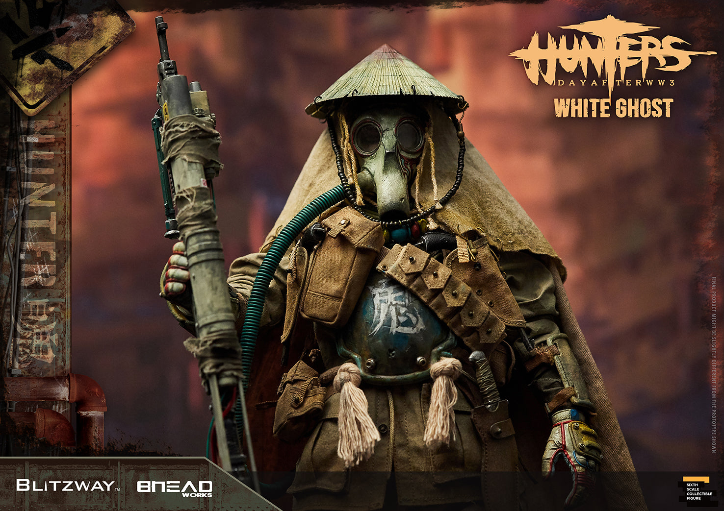 Blitzway 1/6 White Ghost "HUNTERS : Day After WWlll", Action Figure | 8809321479562