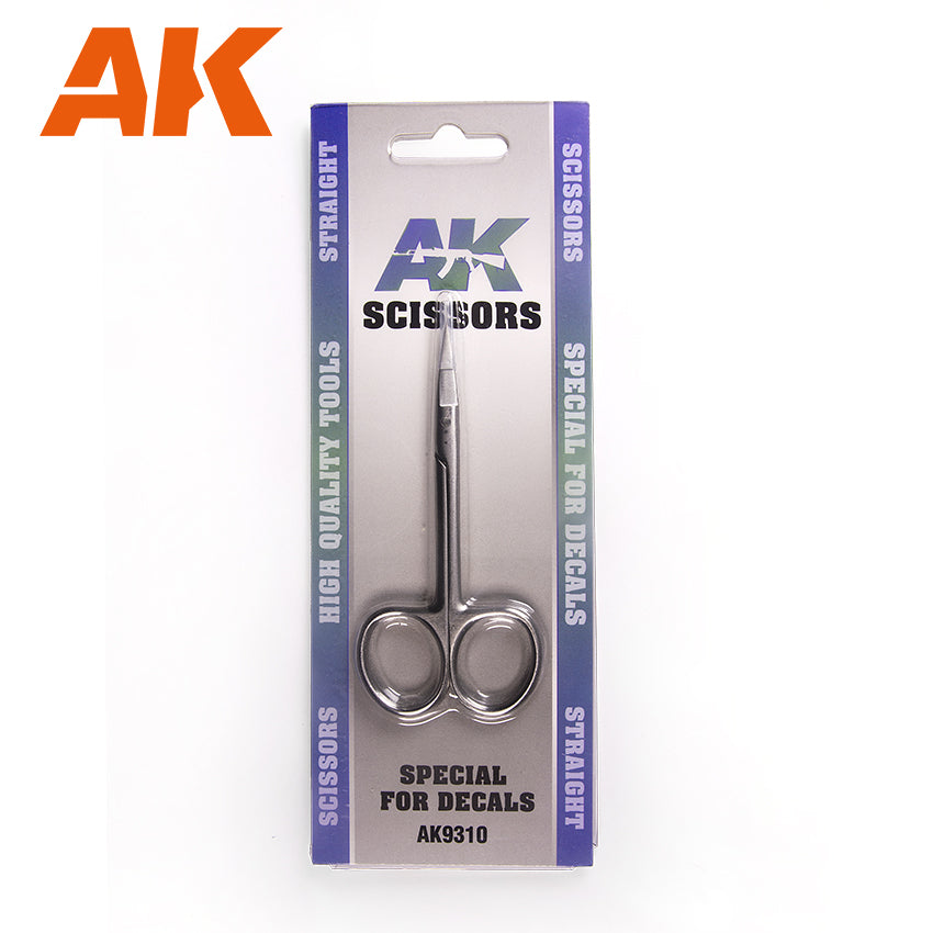 AK Interactive Scissors Straight (Special Decals and Paper) | 8435568326774
