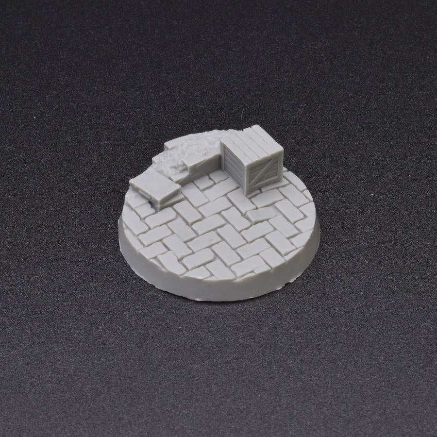 Gamers Grass Resin Bases - Urban Warfare - Round 40mm (x5) | 738956789723