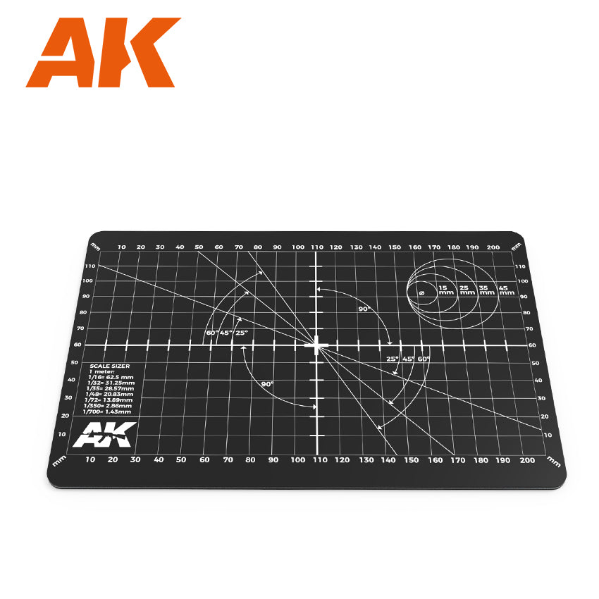 AK Interactive Double Side Cutting Mat (A5) | 8435568326804