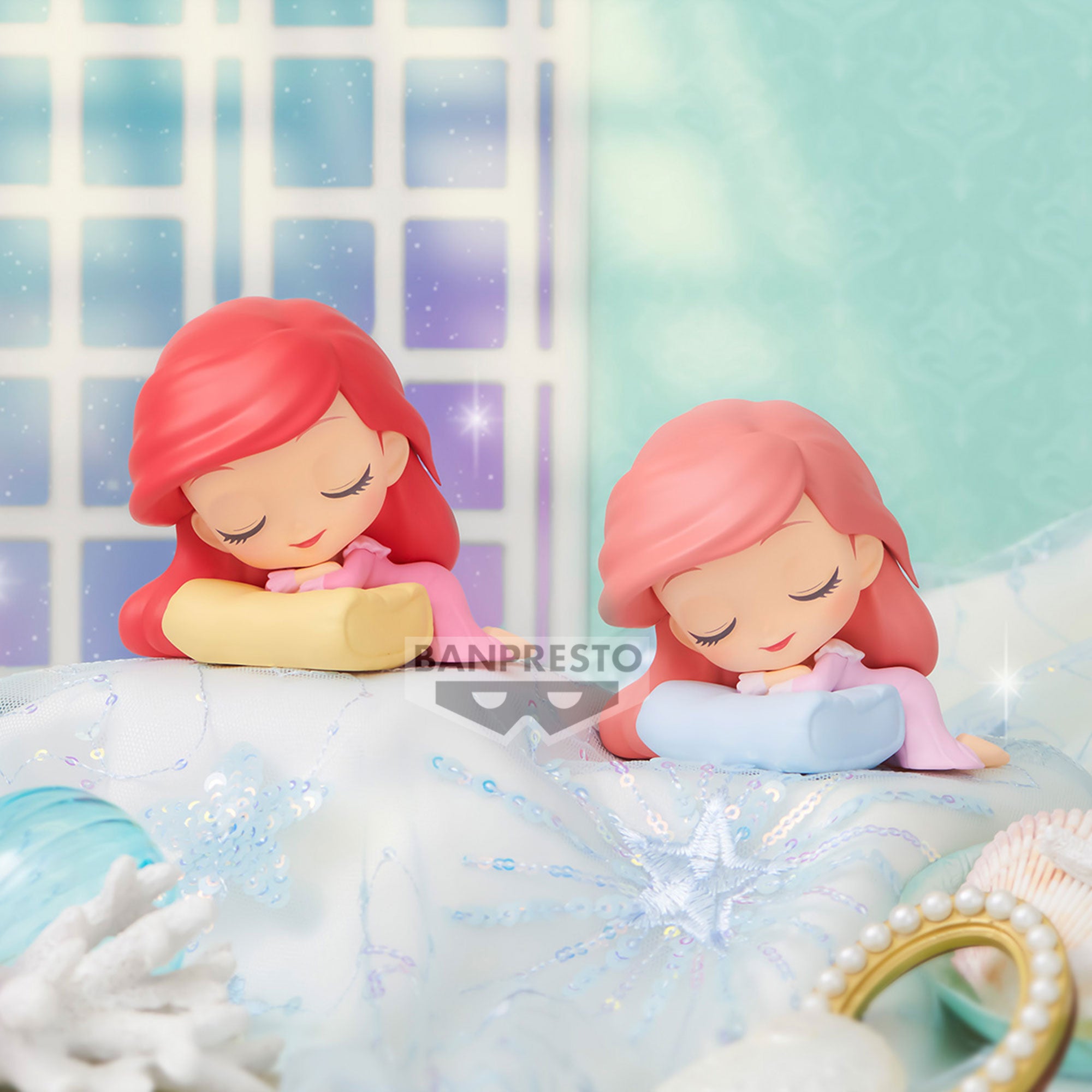 Bandai Spirits X Banpresto Qposket Ariel Sleeping (Ver. A) "Disney Characters" | 4983164198362