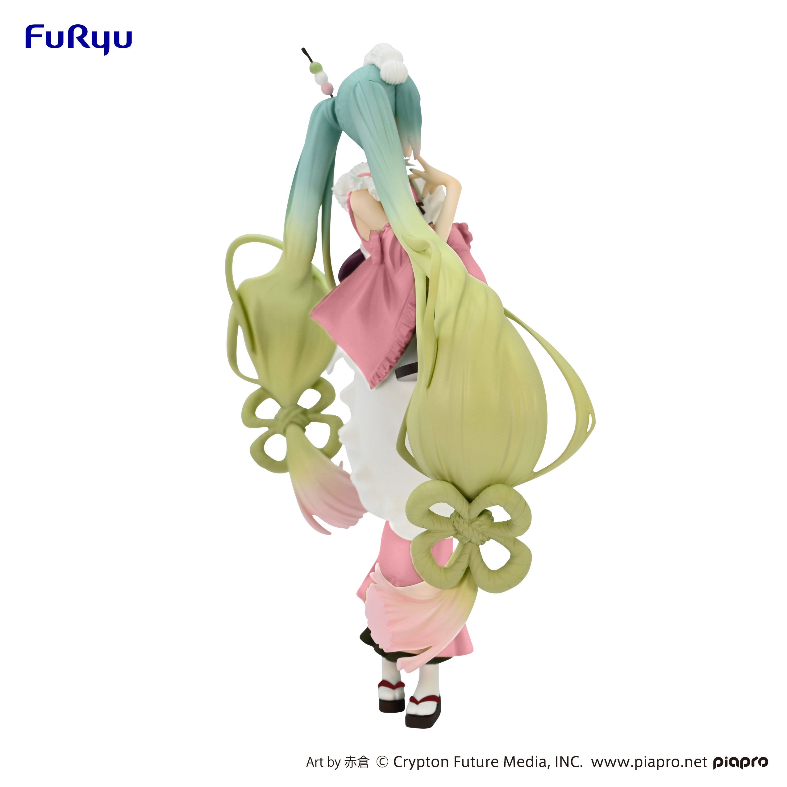 Hatsune Miku Series Matcha Green Tea Parfait/Another Color Ver. Exceed Creative Figure | 4580736402911