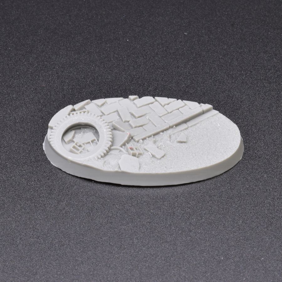 Gamers Grass Resin Bases - Urban Warfare - Oval 60mm (x4) | 738956789761