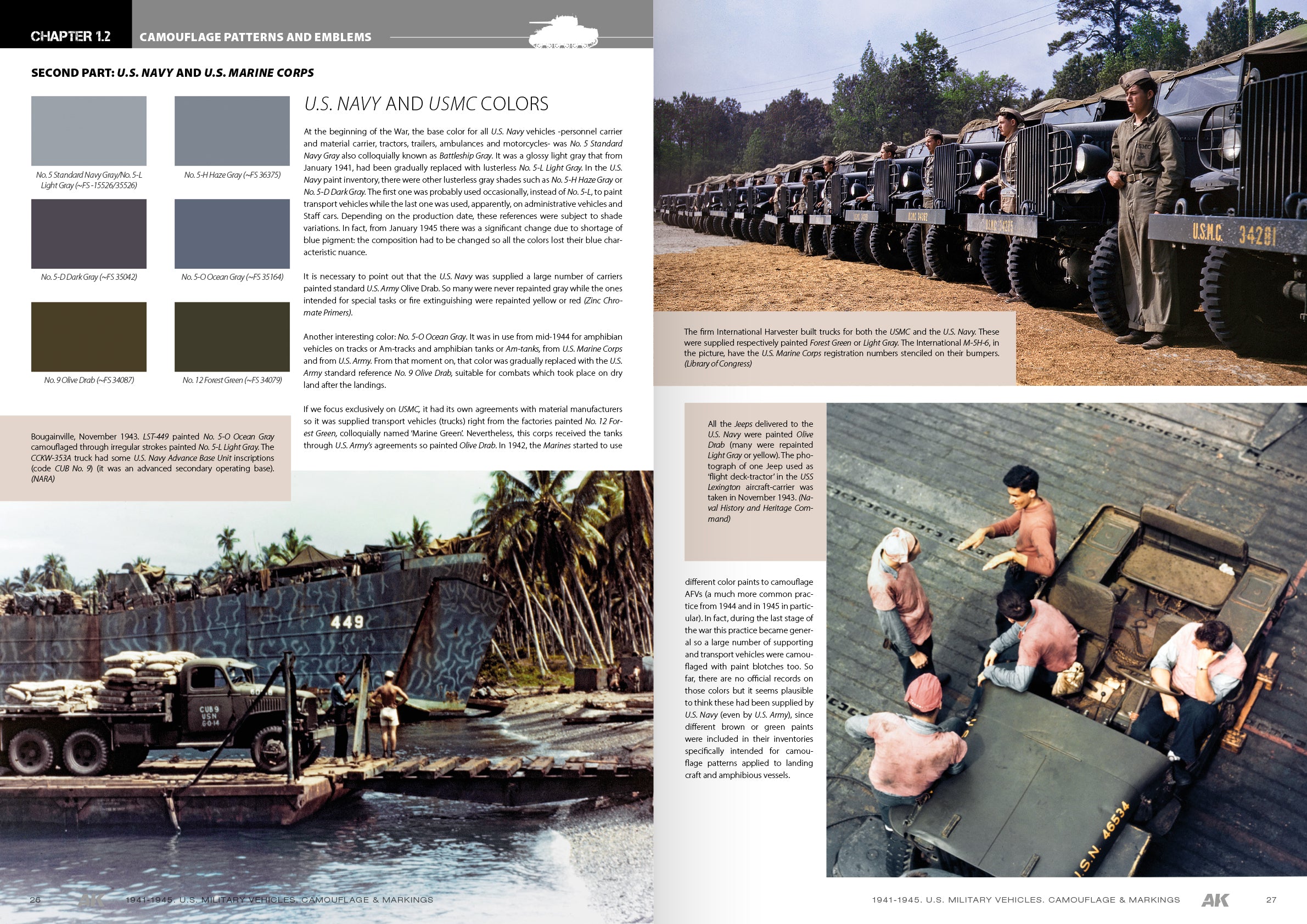 AK Interactive 1941-1945 American Military Vehicles - English | 8435568329539