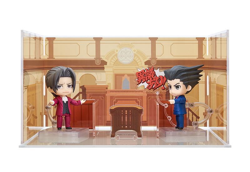 Ace Attorney Series Courtroom (Re-Order) Acrylic Diorama Background | 4580590182073